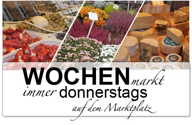 *Hinweis -Wochenmarkt❗️